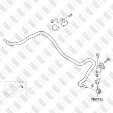 Тяга стабилизатора задняя леваяправая FIXAR FP0956