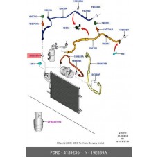 Кольцо уплотнительное Ford 4189236
