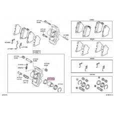 Поршень тормозного суппорта Frenkit P344704