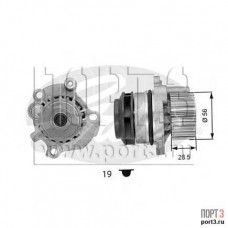Комплект ремня ГРМ насос водяной Gates KP15559XS1