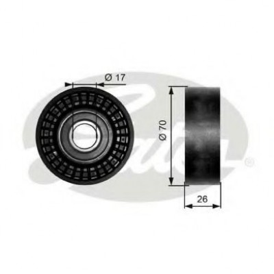 Ролик обводной навесного оборудования Gates T36249