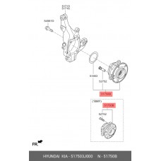 Ступица колеса ( 517503-J000DS ) | перед/зад | Hyundai/Kia 517503J000