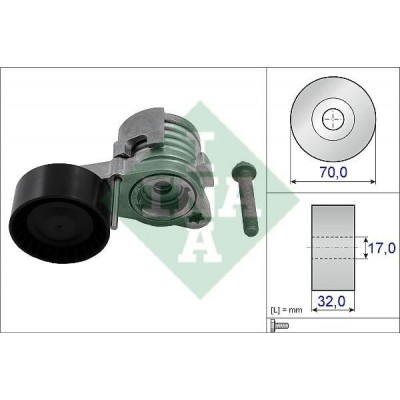 Ролик натяжной приводного ремня INA 534043210