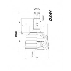 ШРУС внешний 2632 INKO 324021