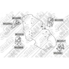 Подушка двигателя JIKIU BE22018