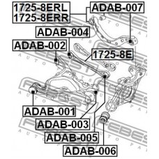 Сайлентблок подвески JIKIU BH33030