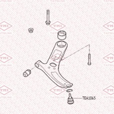 Опора шаровая JIKIU JB13005