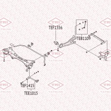 Тяга стабилизатора передняя правая JIKIU LS11007