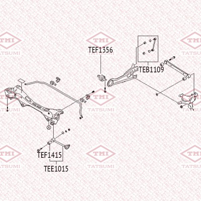 Тяга стабилизатора передняя правая JIKIU LS11007