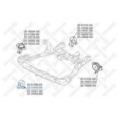 Подушка двигателя JIKIU MI11013