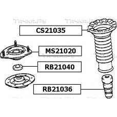 Опора амортизатора JIKIU MS21020