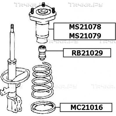 Опора амортизатора JIKIU MS21078