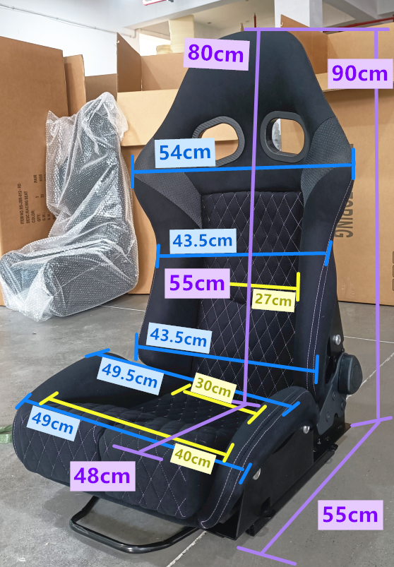 Спортивное Гоночное Сиденье Jbr 1018: Автомобильное Кресло Нового Поколения в Стиле Гонок