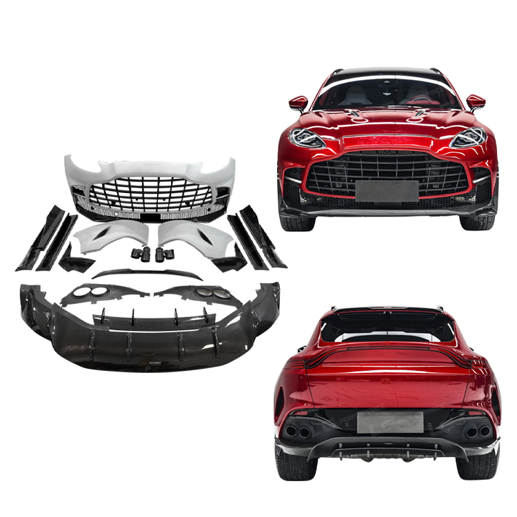 Комплект Кузова Aston Martin Dbx Upgrade 707 Style из  Углеродного Волокна в Черном Цвете