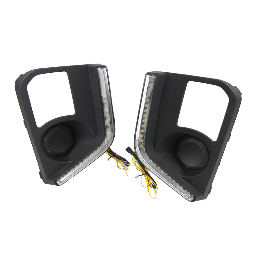 Светодиодные Дневные Ходовые Огни для Mitsubishi Triton L200 - Белый Абс + Светодиод