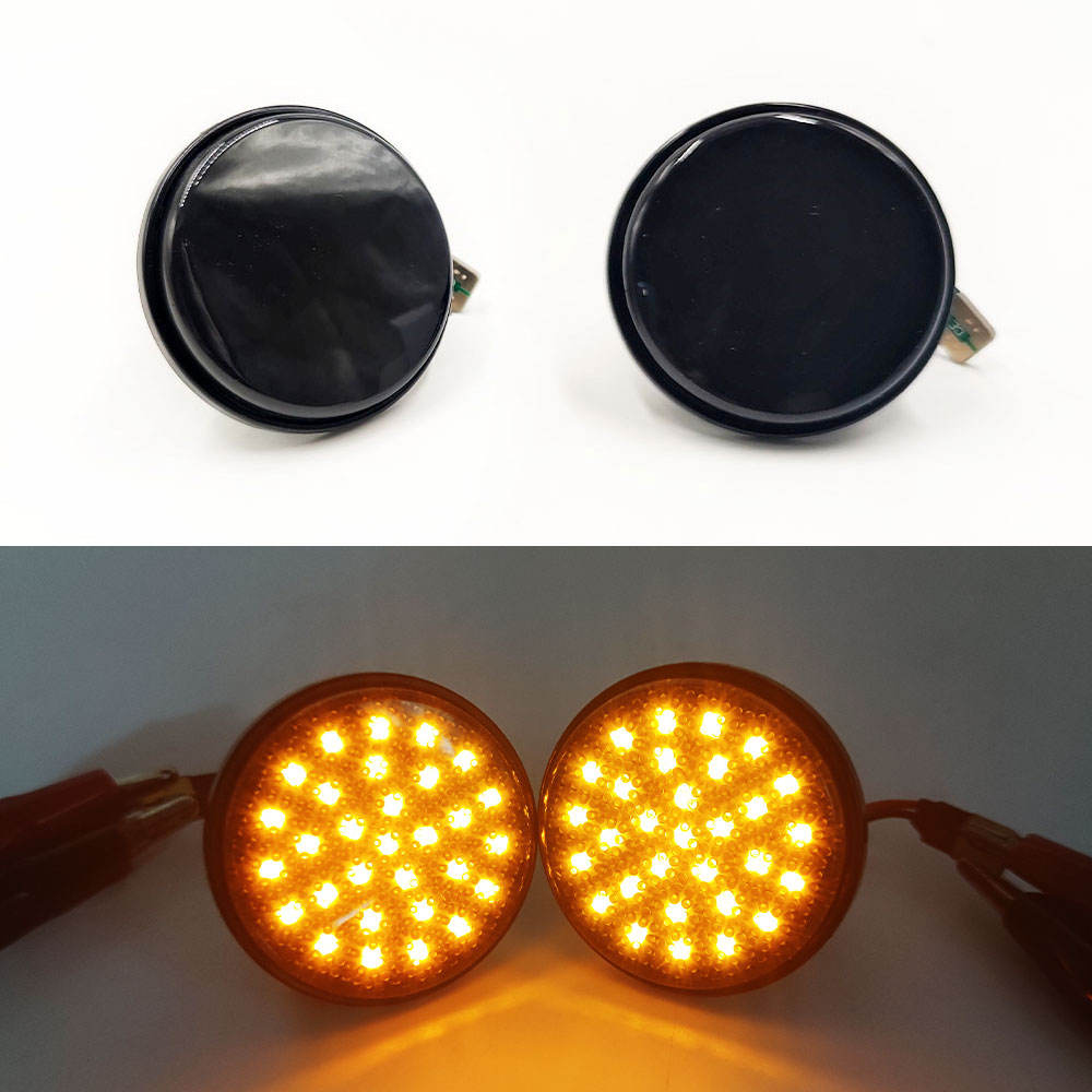 Светодиодный фонарь-повторитель Mazda MX-5, ABS-пластик, 1989-1997 год выпуска, черная обложка