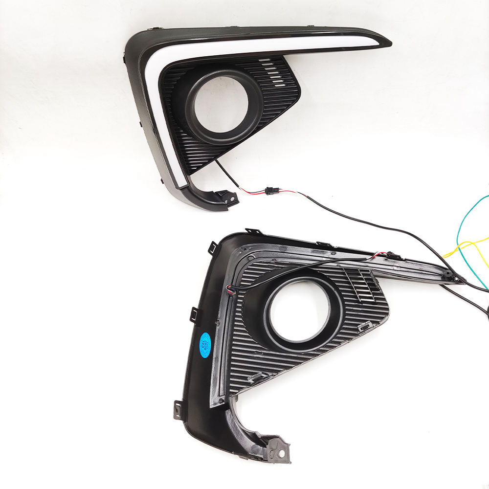 Чехол для Противотуманной Фары Drl с Динамическим Сигналом Поворота Suzuki Ertiga - Белый Абс + Светодиод