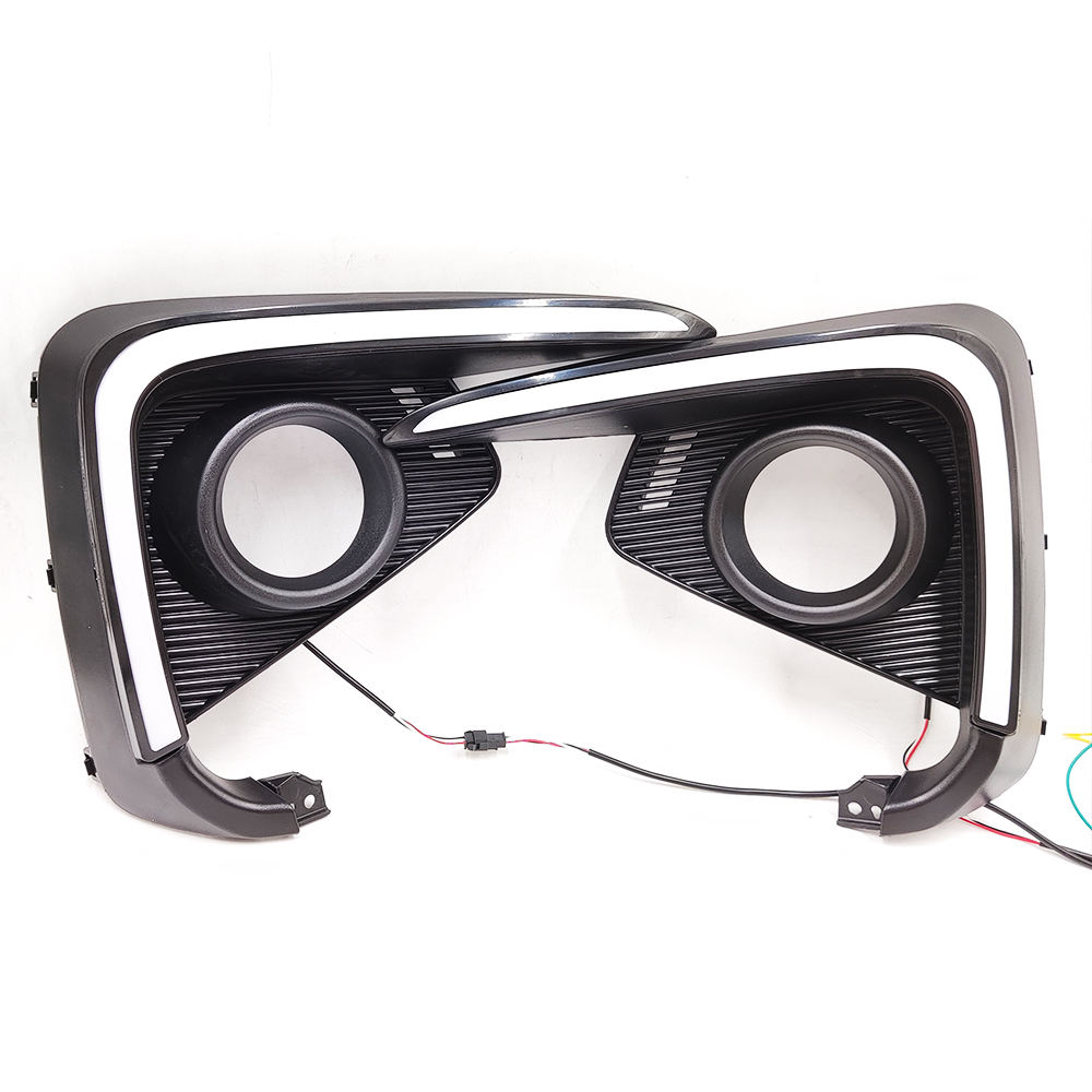 Чехол для Противотуманной Фары Drl с Динамическим Сигналом Поворота Suzuki Ertiga - Белый Абс + Светодиод