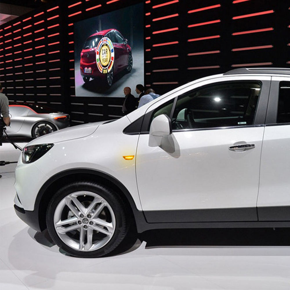 Боковой Указатель Поворота для Opel Mokka X Chevrolet Trax Buick Encore, Светодиодный, Последовательный, Абс-пластик
