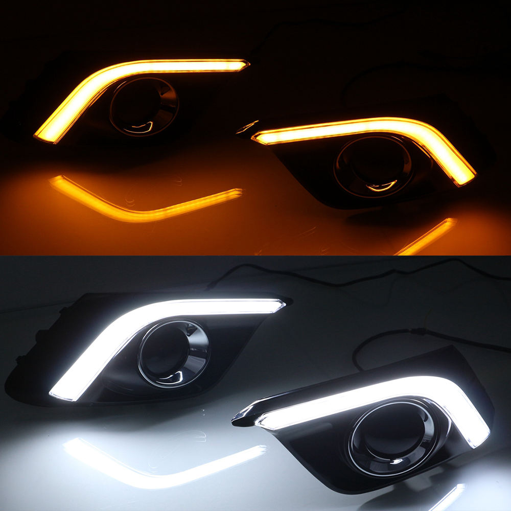 Светодиодные Дневные Ходовые Огни Drl Mazda 3 Axela Белого Цвета