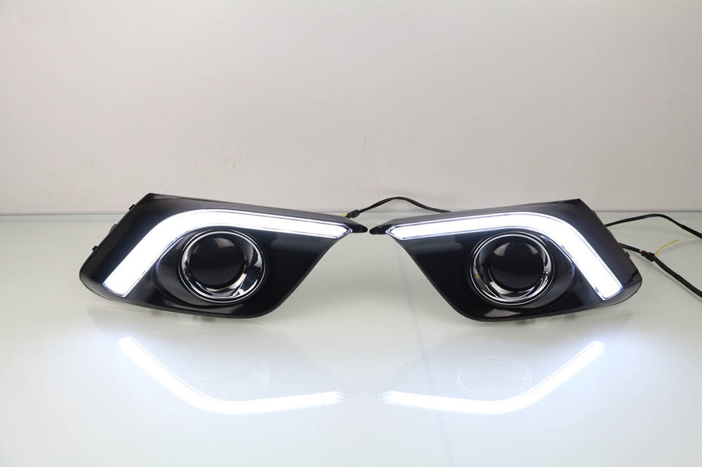 Светодиодные Дневные Ходовые Огни Drl Mazda 3 Axela Белого Цвета