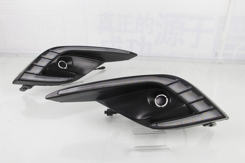 Дневные Ходовые Огни Mazda 6 Atenza 2016-2018, Белый Светодиодный Abs (White Yellow Blue)