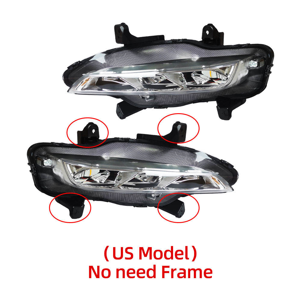 Светодиодные Дневные Ходовые Огни для Kia Optima K5, Белый Цвет, Абс + Светодиод (Модель США)