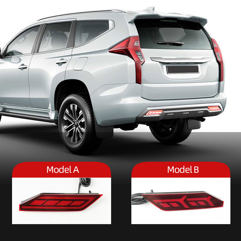 Задний Отражатель Mitsubishi Montero Sport/pajero, Красный Светодиодный