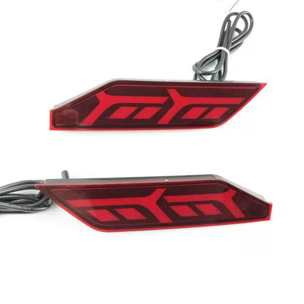 Задний Отражатель Mitsubishi Montero Sport/pajero, Красный Светодиодный (Модель B)