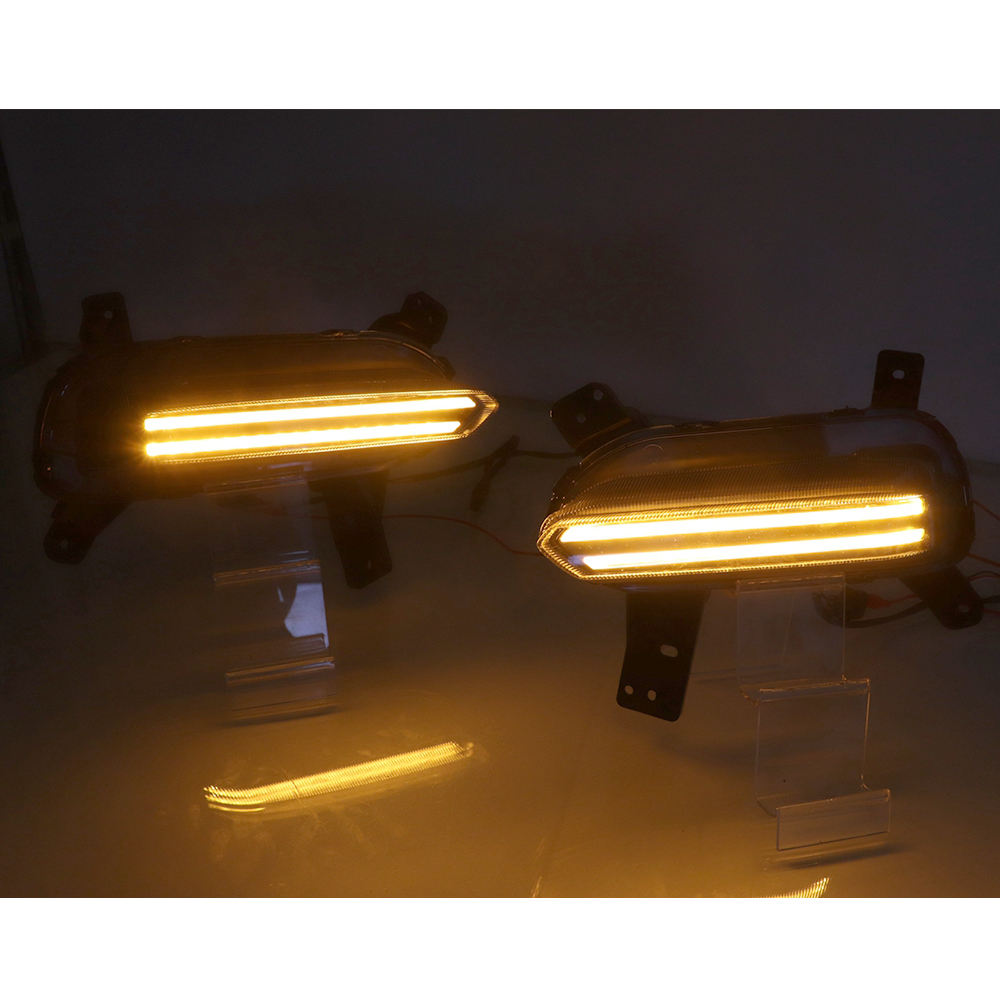 Светодиодные Дневные Ходовые Огни для Kia Cerato K3, Белый, Абс + Светодиод, 12 в