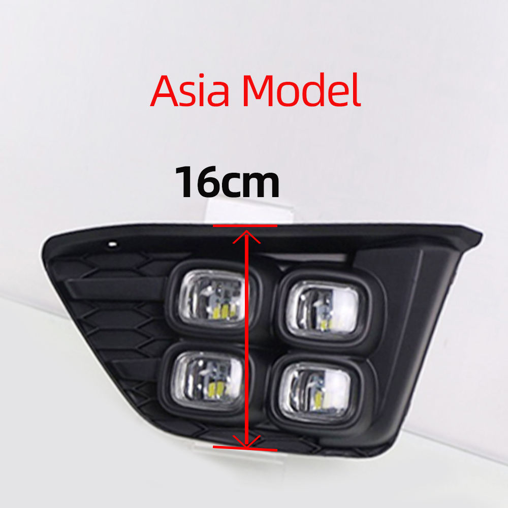 Светодиодные дневные ходовые огни для Honda Jazz/Fit, ABS, 2008-2013, белый+желтый сигнал