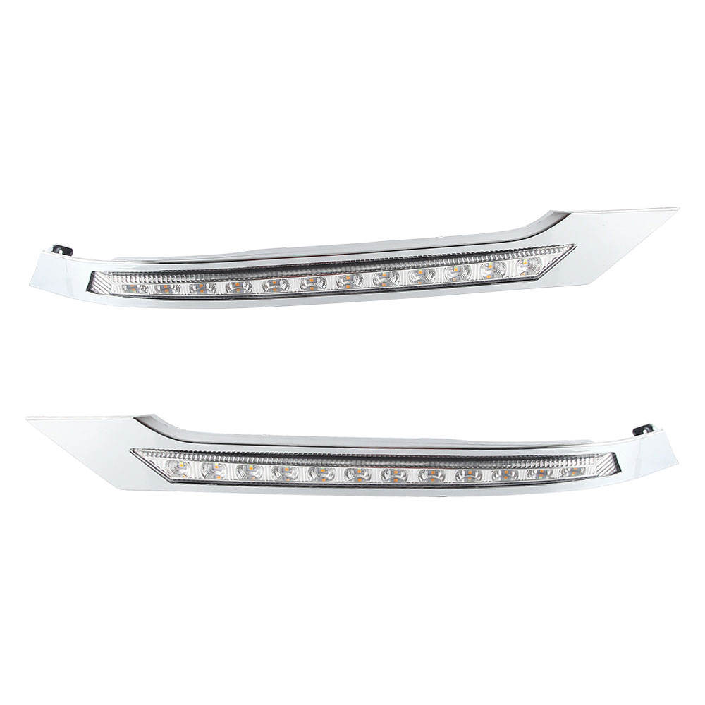 Светодиодные Дневные Ходовые Огни для Toyota Vellfire и Alphard, Белый Abs + Светодиод