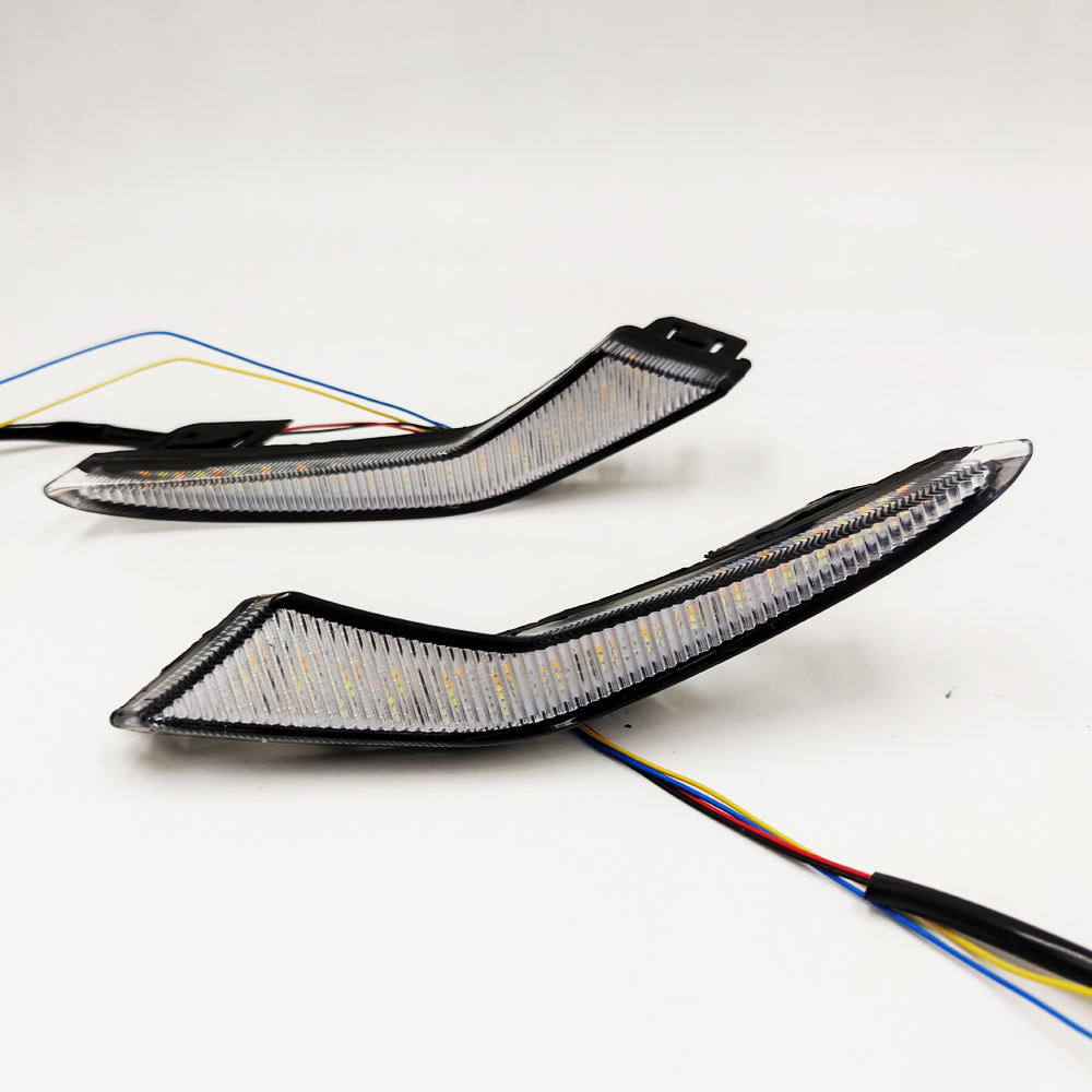 Дневные Ходовые Огни Toyota Corolla Levin Белого Цвета из Абс и Светодиодов