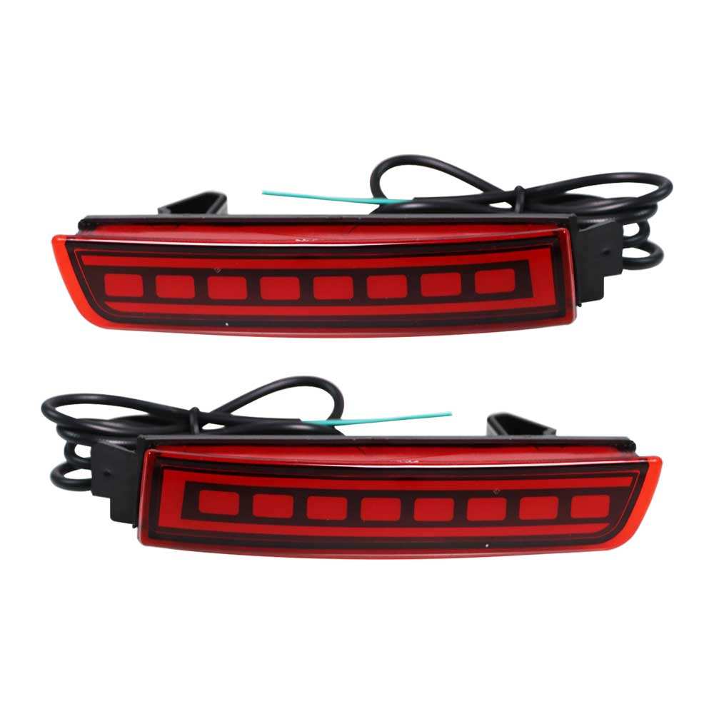 Светодиодный Задний Стоп-сигнал для Nissan и Infiniti, Красный Абс + Светодиод