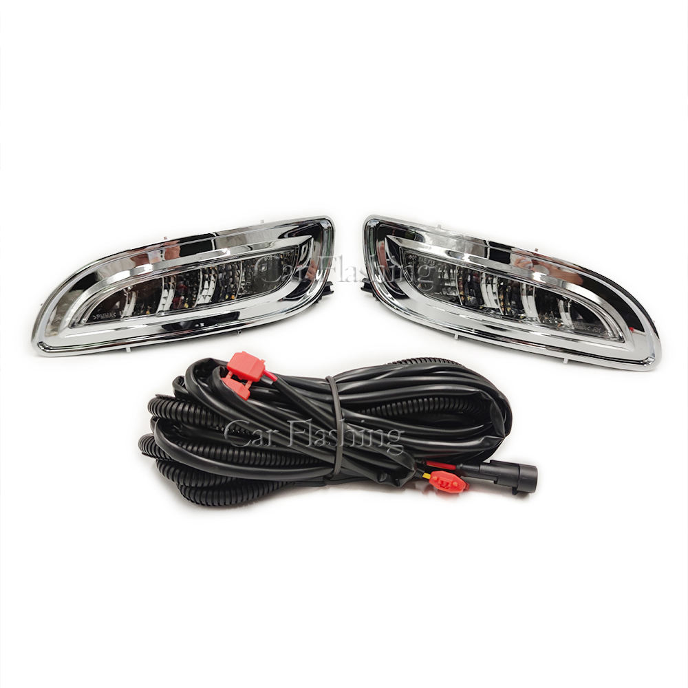 Светодиодные Дневные Ходовые Огни для Lexus Rx Harrier, Белый Abs + Светодиод