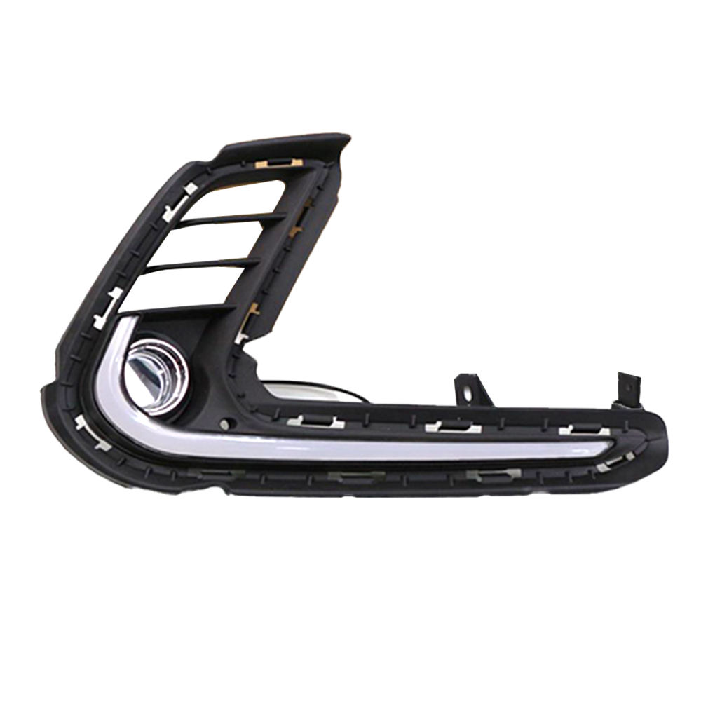 Противотуманные Фары Hyundai Elantra Белого Цвета с Желтым Сигналом Поворота Drl