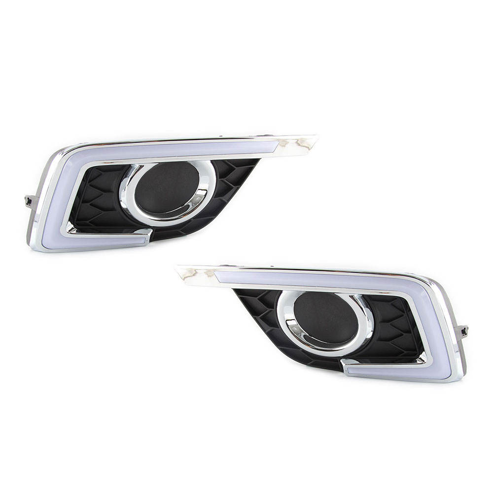 Светодиодные Дневные Ходовые Огни Nissan Sentra Белого Цвета (Нет динамического)