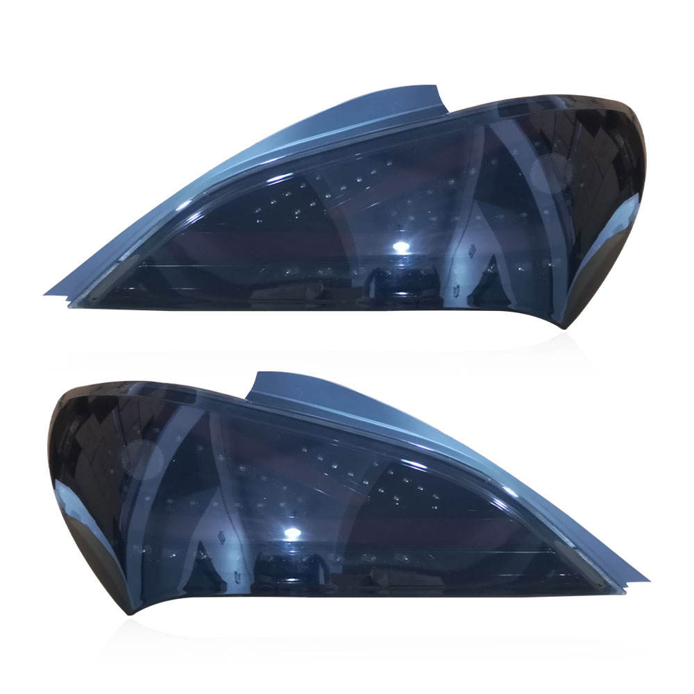 Светодиодные Задние Фонари для Hyundai Genesis Coupe, Красного Цвета, из Abs и Светодиодов (Дымовая крышка)