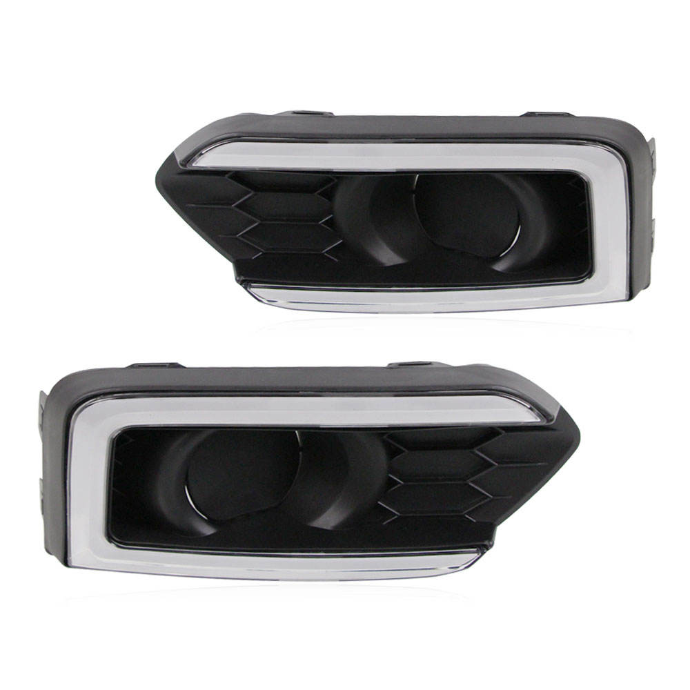 Светодиодные Дневные Ходовые Огни для Honda City Grace, Белый Пластик, 2014-2020 год
