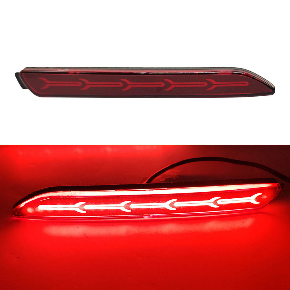 Задний Отражатель Бампера для Lexus Toyota Красный Светодиодный