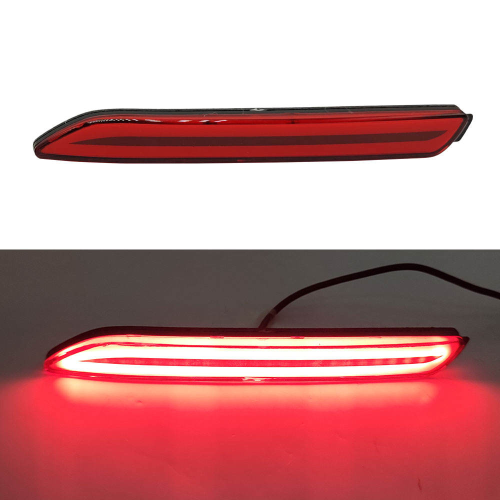 Задний Отражатель Бампера для Lexus Toyota Красный Светодиодный (Модель F)