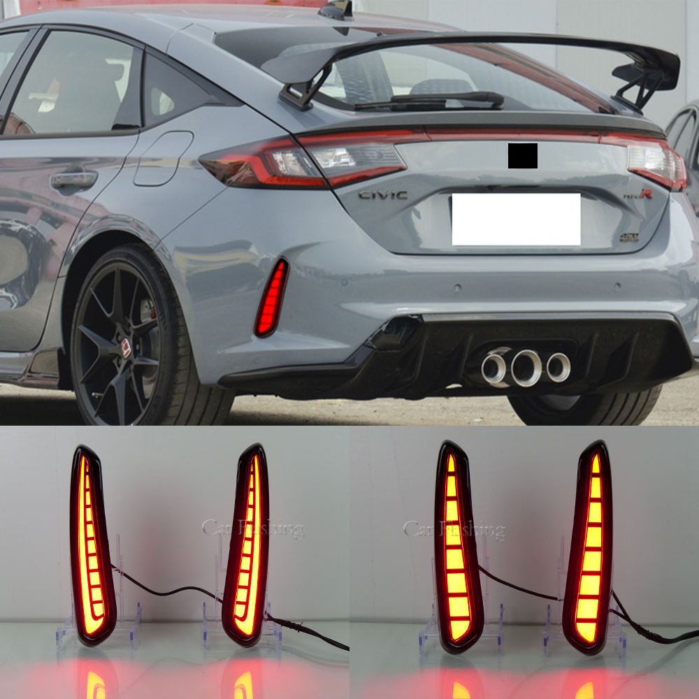 Светодиодный Задний Фонарь Honda Civic Type R Красного Цвета