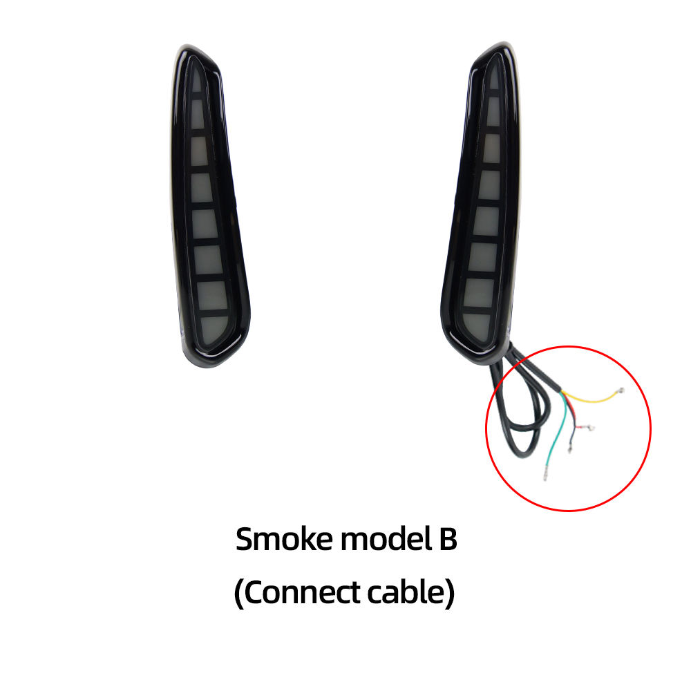 Светодиодный Задний Фонарь Honda Civic Type R Красного Цвета (Соединительный кабель дыма B)