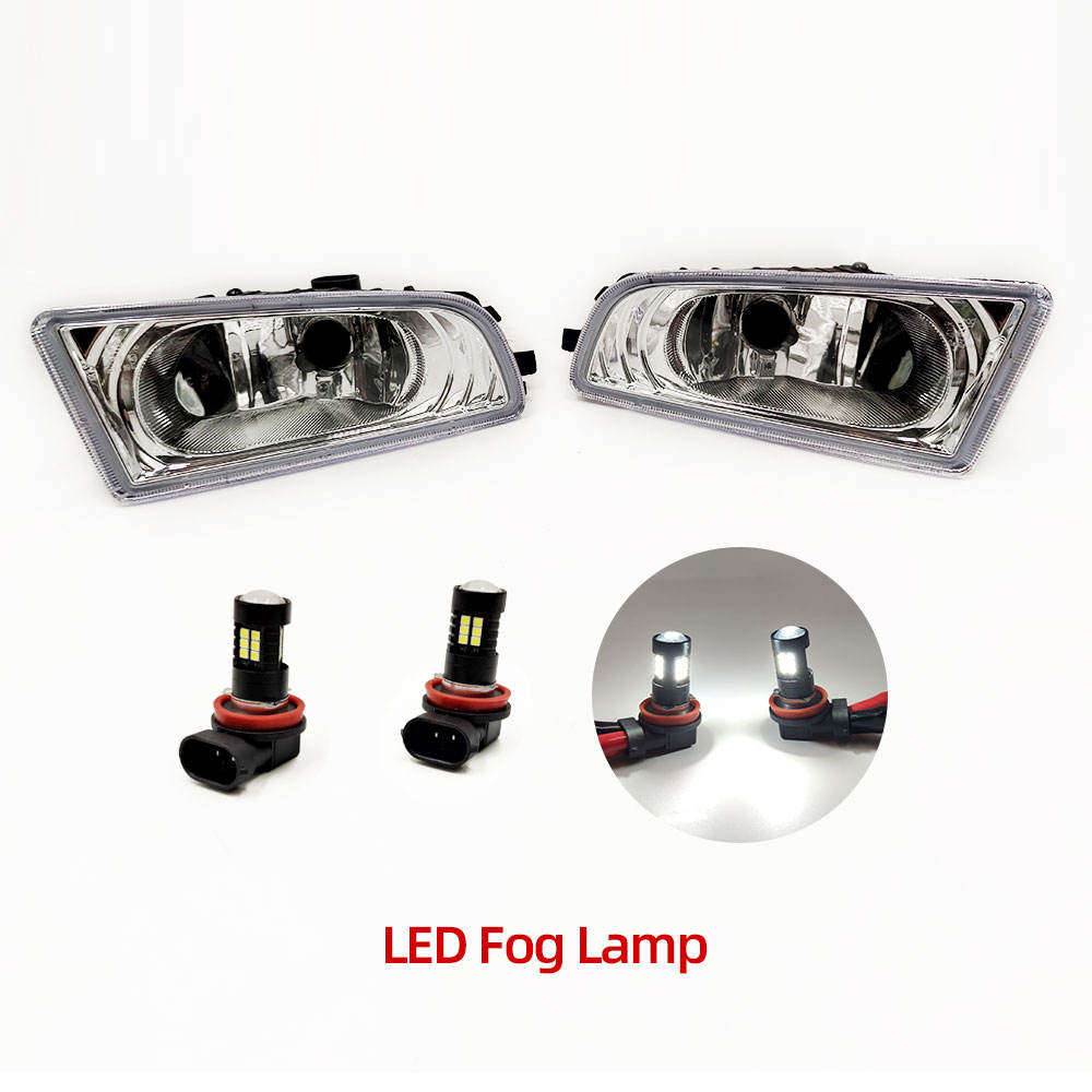 Противотуманные Фары для Honda Civic, Светодиодные Галогенные, Abs Пластик (Светодиодная лампа)