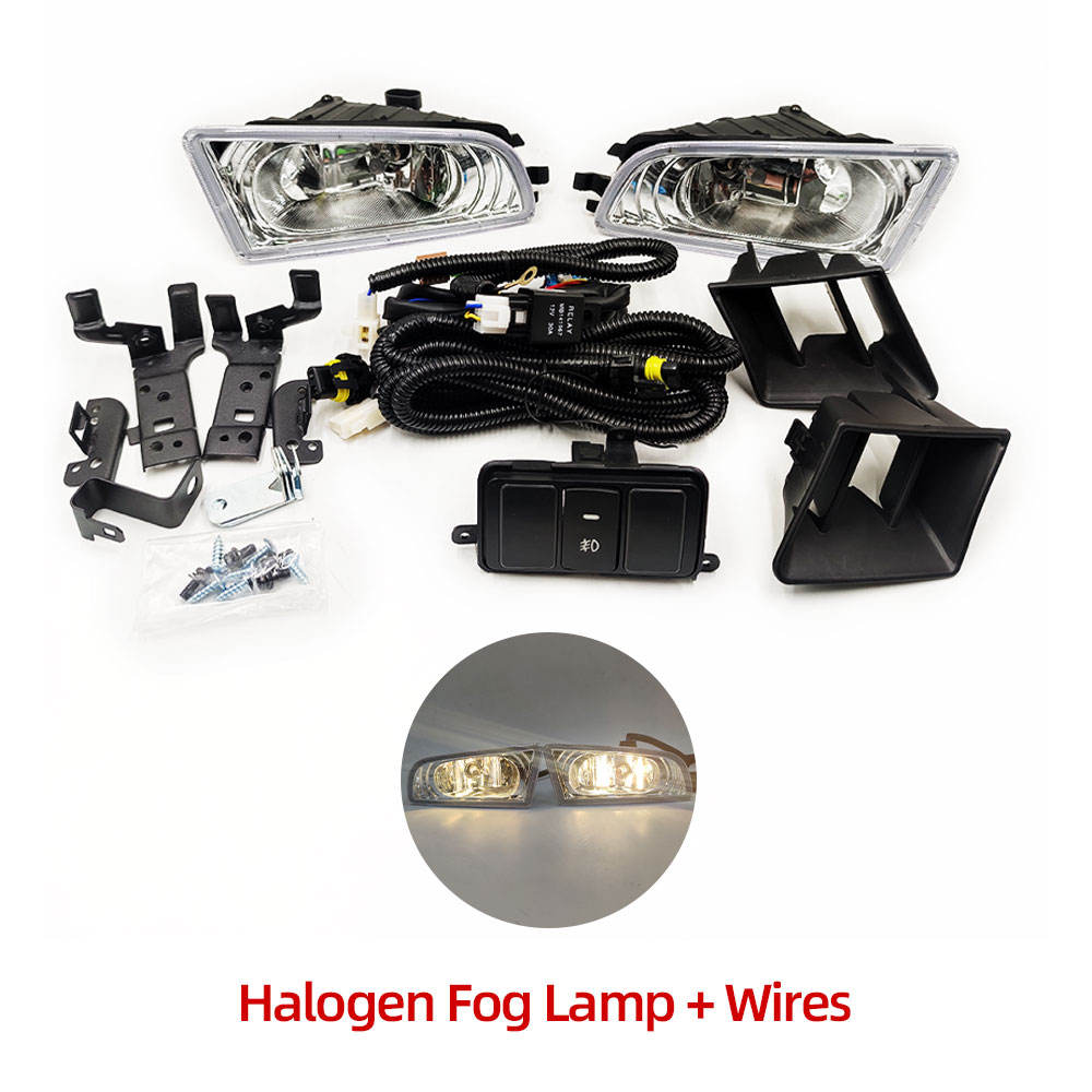 Противотуманные Фары для Honda Civic, Светодиодные Галогенные, Abs Пластик (Галогенный Набор левый ручной привод)