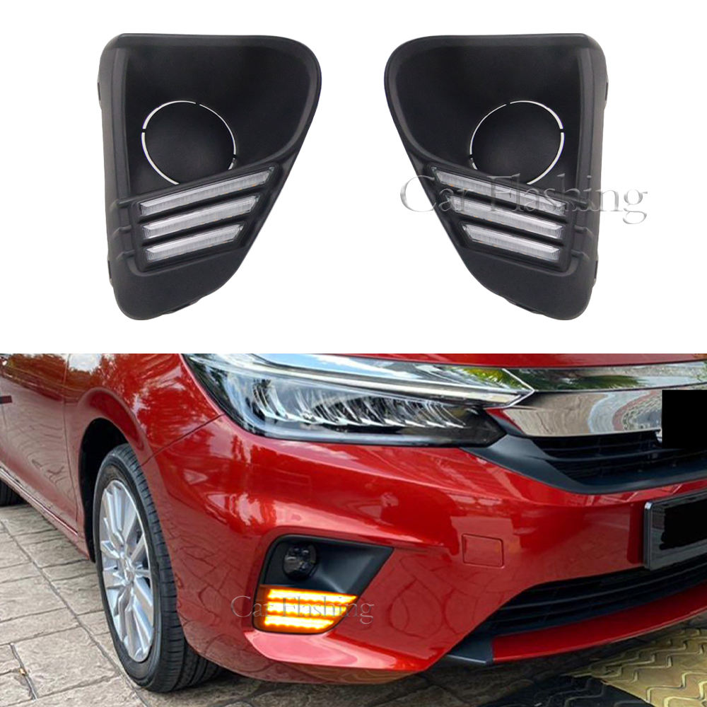 Светодиодные Дневные Ходовые Огни Honda City Rs Белого Цвета