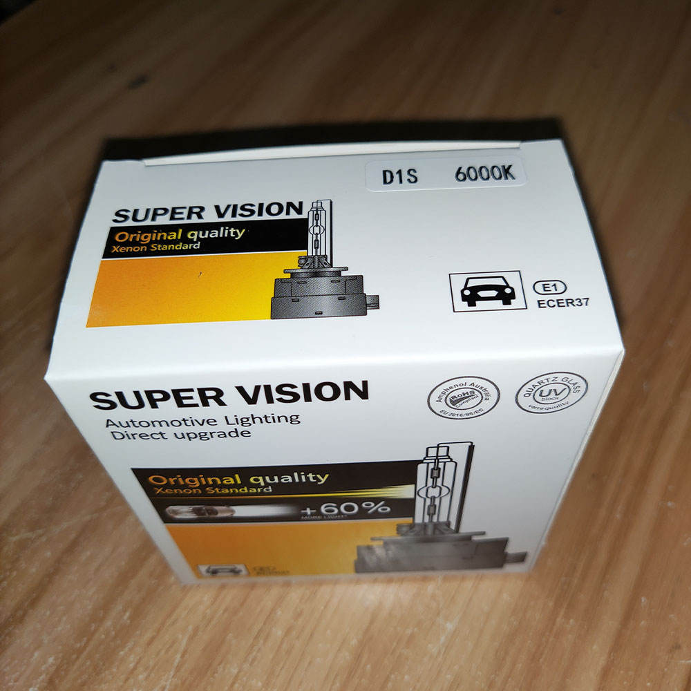 Ксеноновая Лампа D1s D1r Hid 6000k для Kia K3 (D1S 6000K)