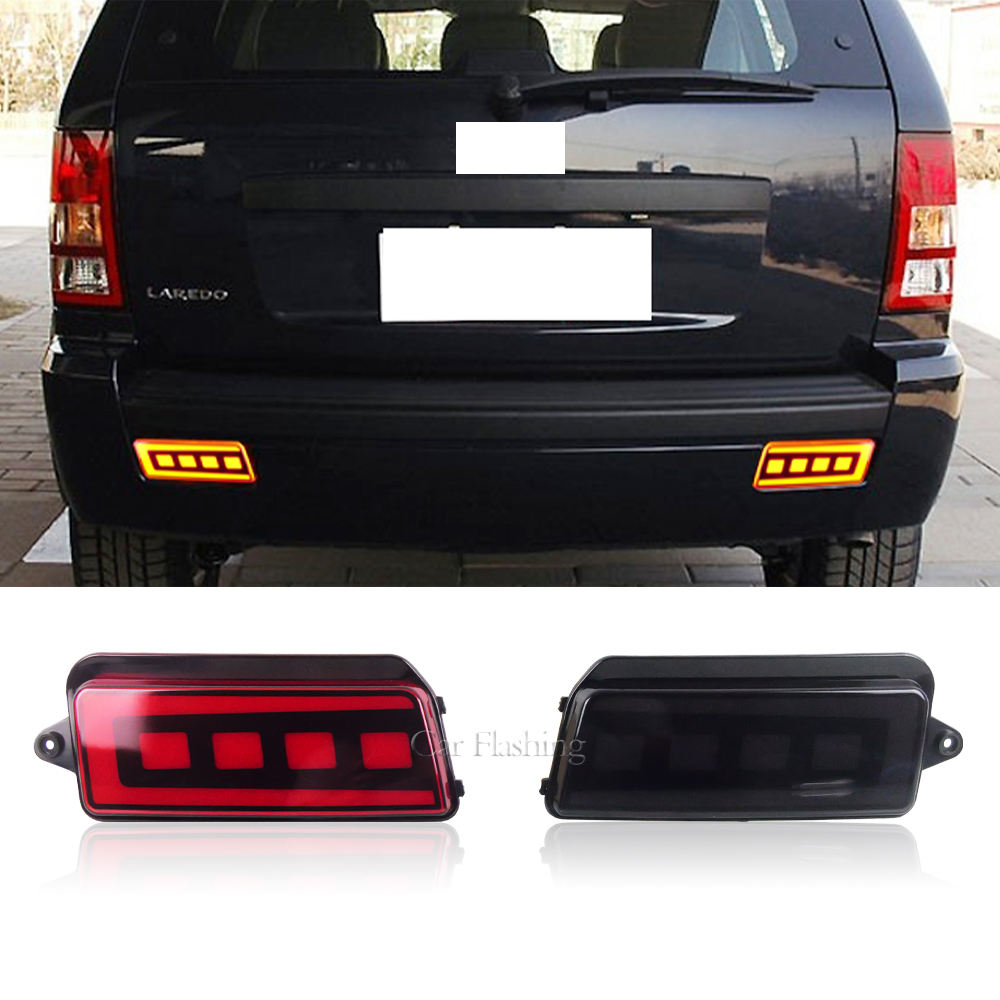 Габаритный фонарь Jeep Grand Cherokee 2004-2009 из ABS с LED, 12V, 500 лм