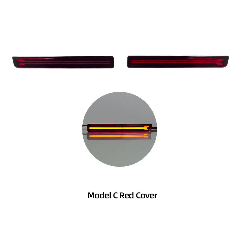 Задние Бамперные Лампы Mitsubishi Xforce Светодиодные Красные (Красный C)