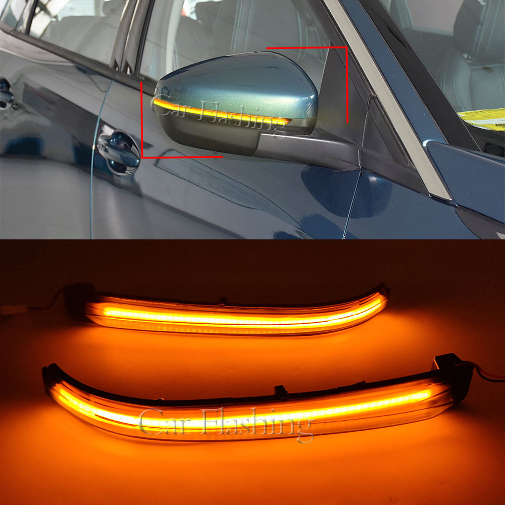 Светодиодный Указатель Поворота для Peugeot 3008 5008 и Citroen C5 Aircross, Красный